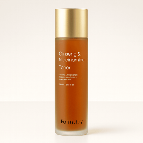 FARMSTAY Ginseng & Niacinamide Facial Toner (5.07 fl.oz) - Lunara Shopping