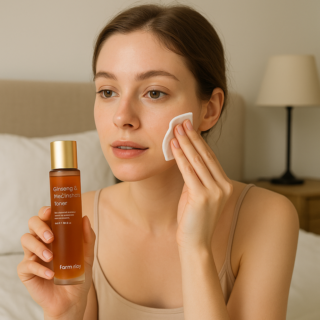 FARMSTAY Ginseng & Niacinamide Toner (14oz)