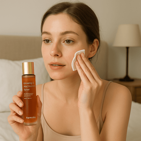 FARMSTAY Ginseng & Niacinamide Facial Toner (5.07 fl.oz) - Lunara Shopping