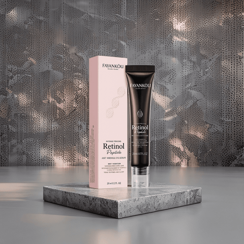 FAYANKOU Retinol Peptide Anti‑Wrinkle Eye Serum (0.7oz) - Lunara Shopping