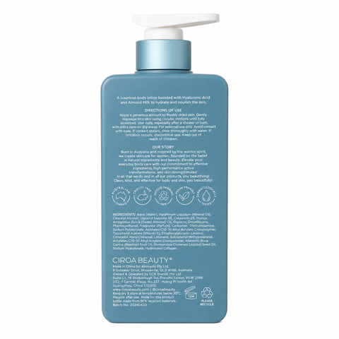 CIROA Almond Milk & Hyaluronic Acid Body Lotion (16.9 fl.oz)