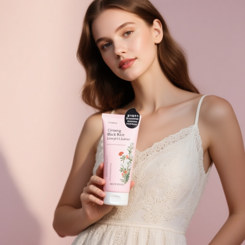 GLAMFOX Ginseng Black Rice Low pH Cleanser (7.77oz)