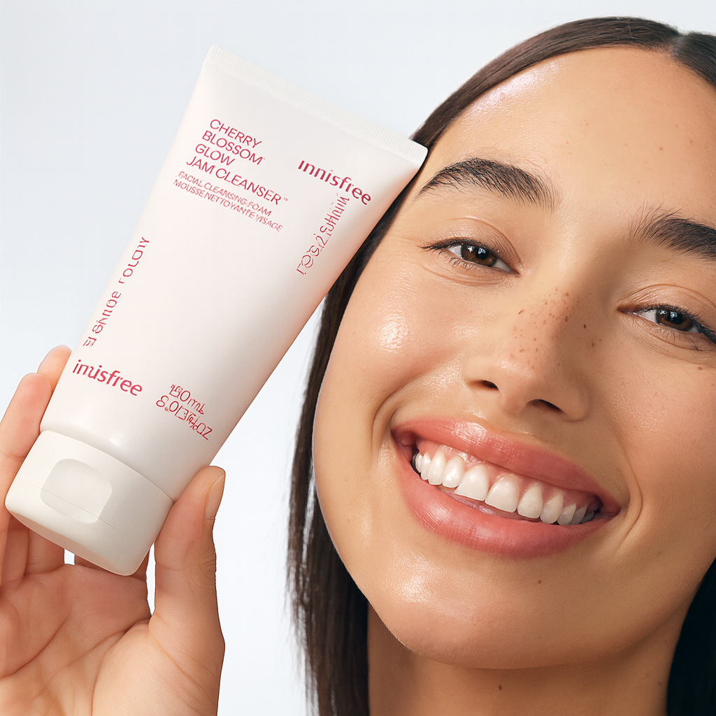 INNISFREE Cherry Blossom Glow Jam Cleanser (5.07 fl.oz)
