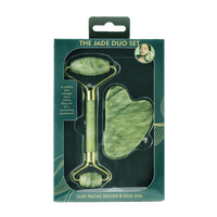 LINDO Luxury Jade Face Roller & Gua Sha Kit