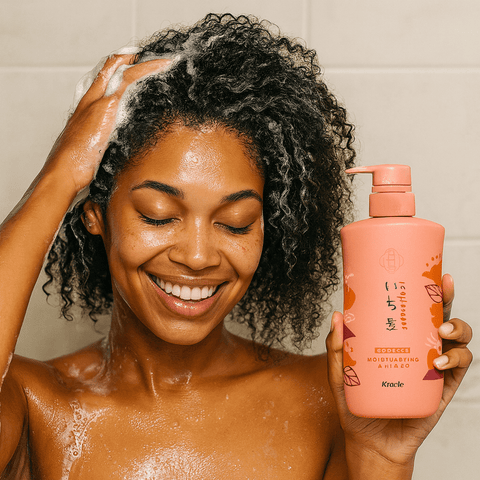 KRACIE Ichikami Dense Double Moisturizing Hair Shampoo | Peach (20 fl.oz) - Lunara Shopping