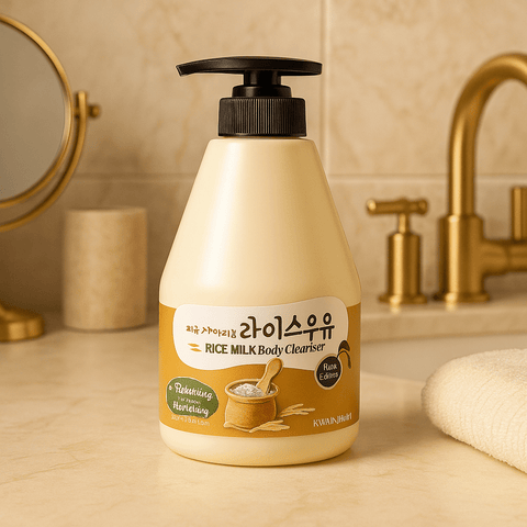 KWAILNARA Rice Milk Body Cleanser (20oz) - Lunara Shopping