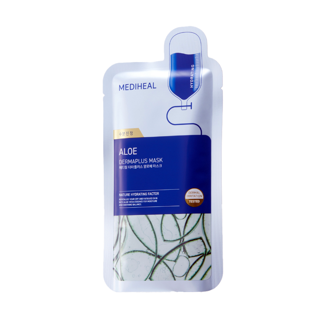 Mediheal Dermaplus Aloe Mask And Prettyskin 5-in-1 Collagen Moisturizer Bundle