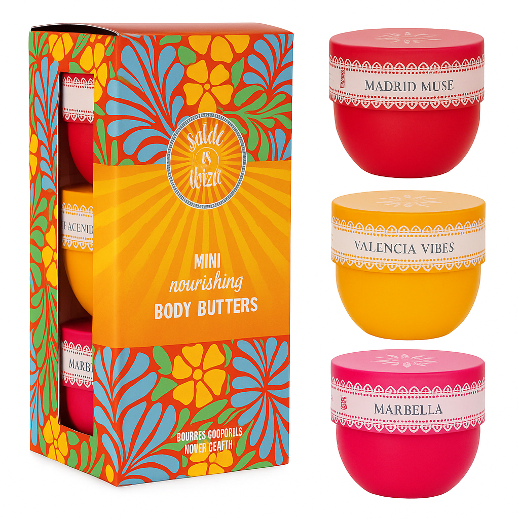 Mini Nourishing Body Butters Set of 3 (1.76oz)