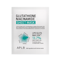 Glutathione Niacinamide Sheet Mask 13.7%
