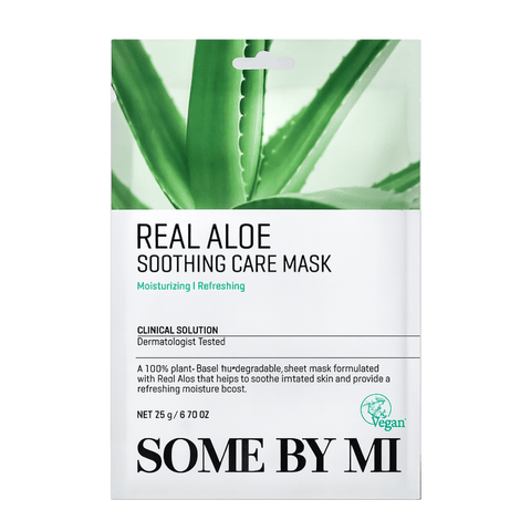 SOME BY MI Real Aloe Soothing Care Mask (1 sheet) - Lunara Shopping