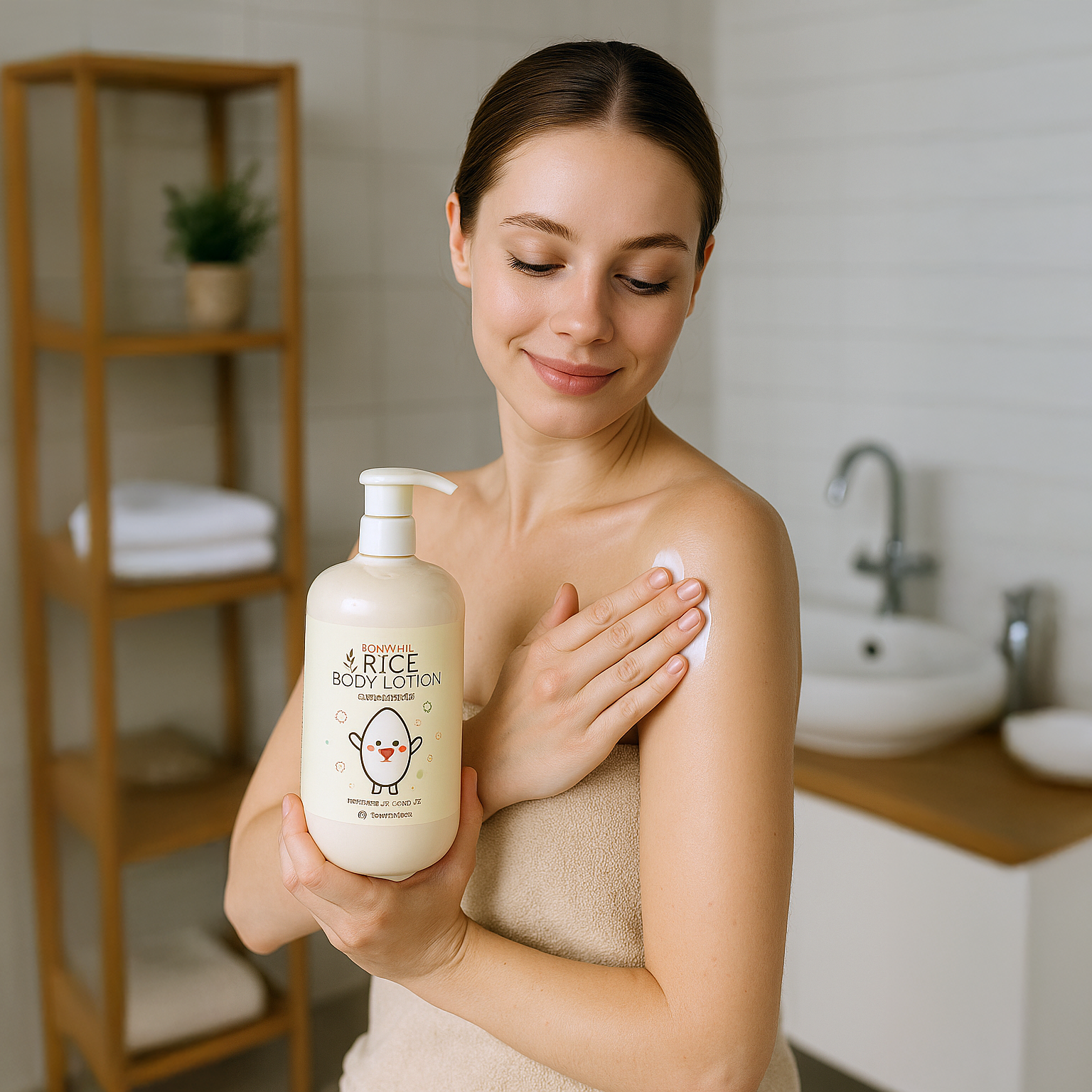 BONNYHILL Rice Body Lotion (Jumbo) (33.8 fl oz)