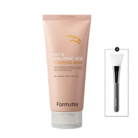 FARMSTAY Rice & Hyaluronic Acid Wrapping Mask (5.07 fl.oz)