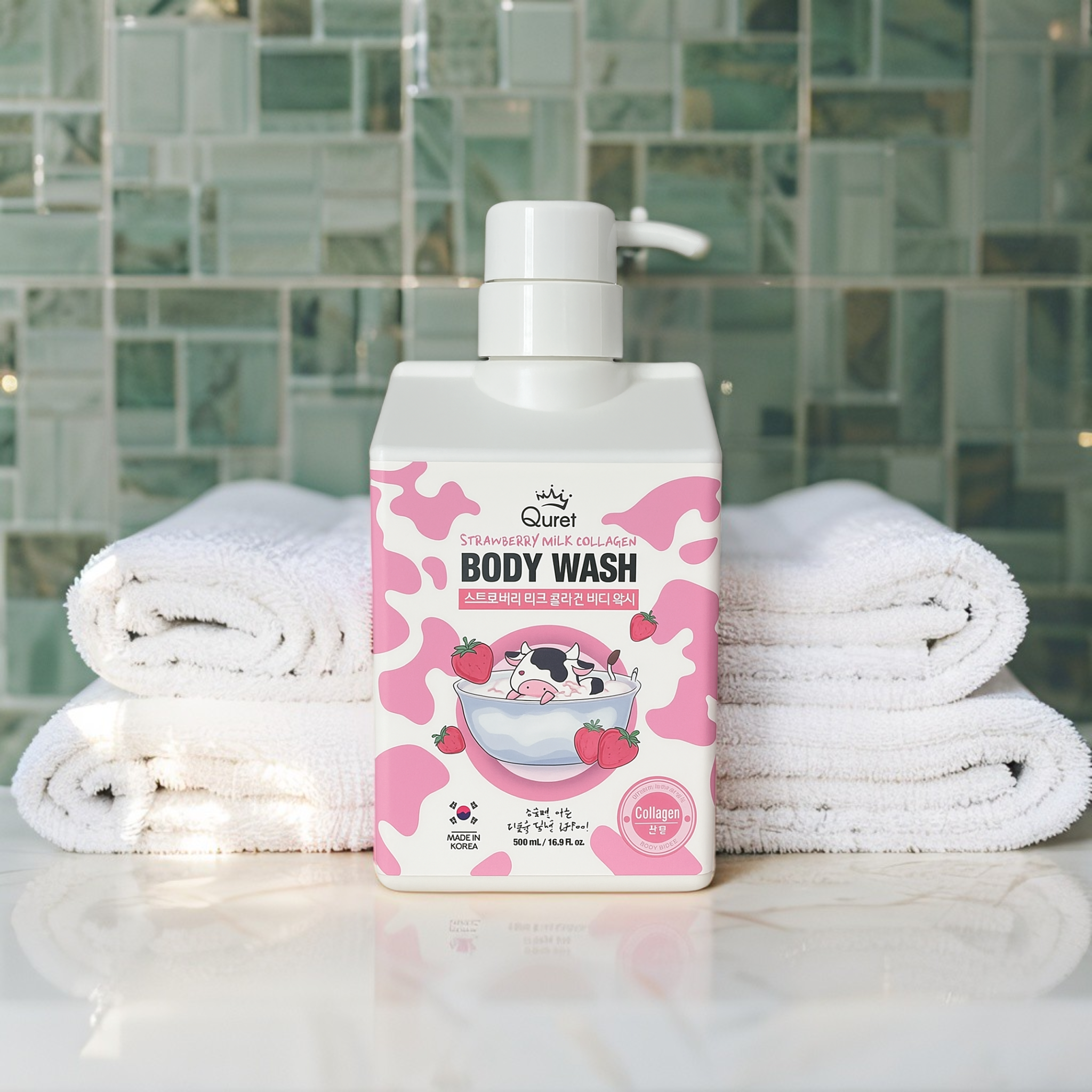 Strawberry Milk Collagen Body Wash