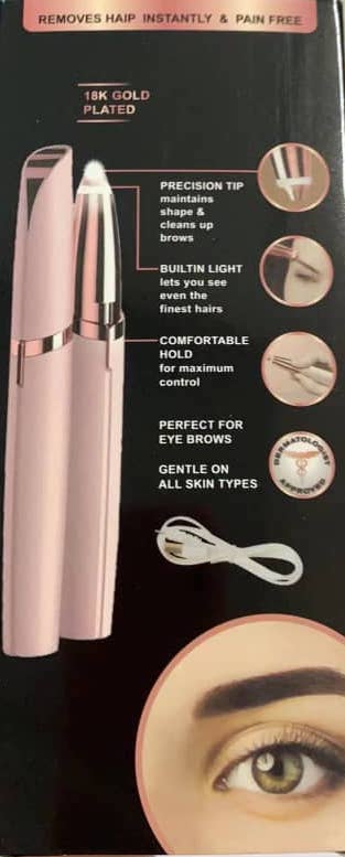 ETERUS Rechargeable Eyebrow Hair Remover - Lunara Shopping