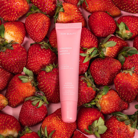 Strawberry Banana Smoothie Intense Hydration Lip Treatment - Lunara Shopping