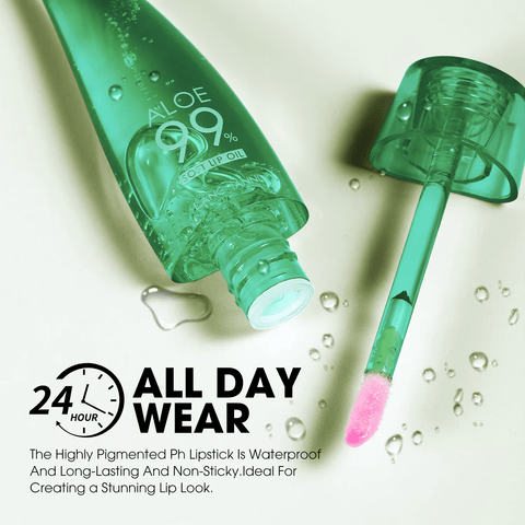 LANGMANNI Aloe Vera Moisturising Colour Changing Lip Gloss - Lunara Shopping