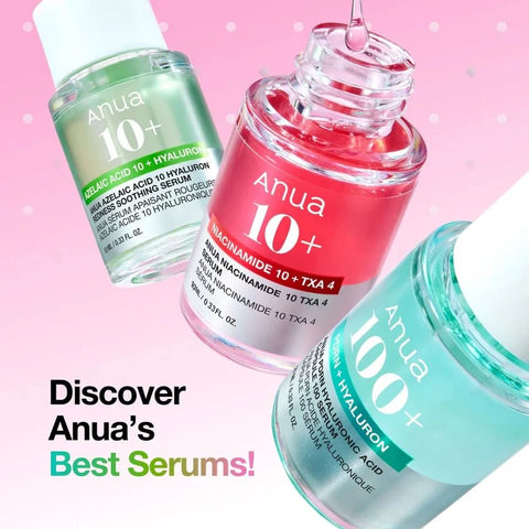 ANUA Serum Minis Trio Set (0.33 fl.oz ea)