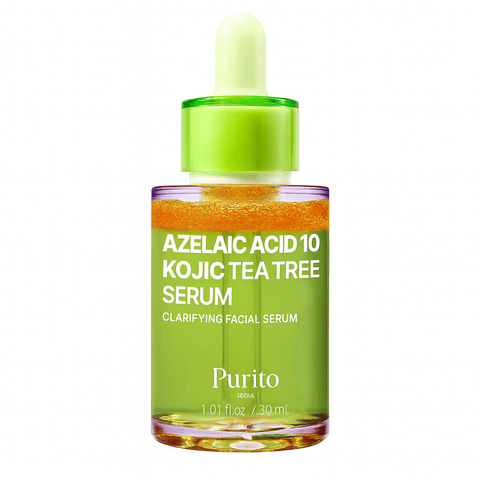 PURITO Azelaic Acid 10% + Kojic Acid + Tea Tree Facial Serum (1.01 fl.oz) - Lunara Shopping