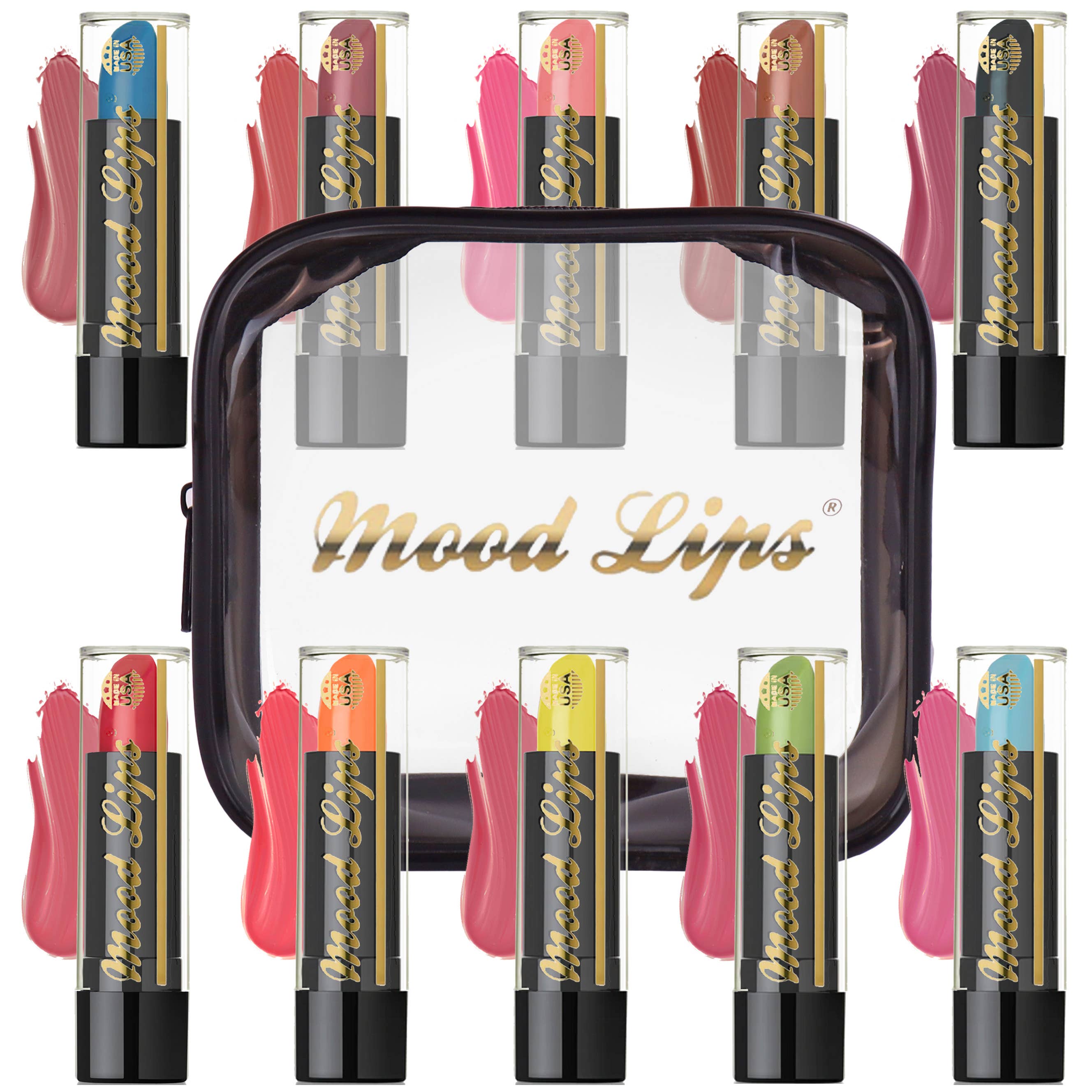 Color Changing Lipstick 10 Pack Set