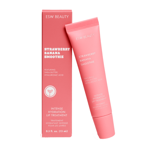 Strawberry Banana Smoothie Intense Hydration Lip Treatment - Lunara Shopping