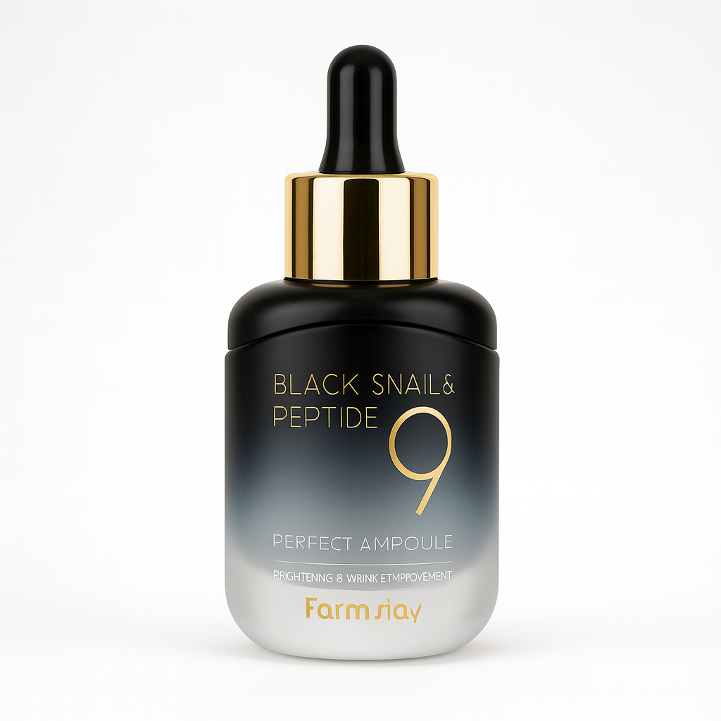 FARMSTAY Black Snail & Peptide 9 Perfect Ampoule (1.18 fl.oz)