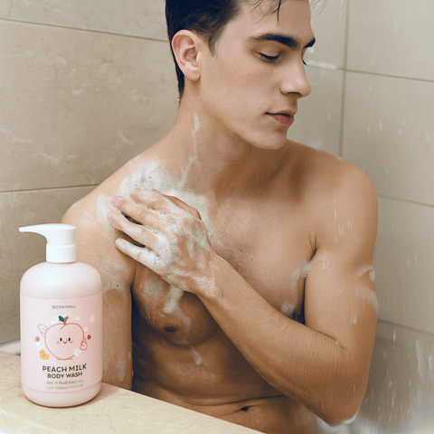 BONNYHILL Peach Milk Body Wash (33.8 fl oz) - Lunara Shopping