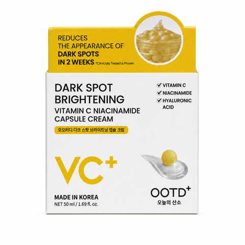 OOTD’s VC+ Dark Spot Brightening Vitamin C Niacinamide Capsule Cream (1.69 fl.oz)
