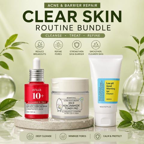 Acne & Barrier Repair Bundle - Lunara Cosmetics