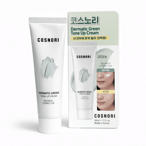 COSNORI Dermatic Green Tone Up Face Cream (1.7 fl.oz) - Lunara Shopping