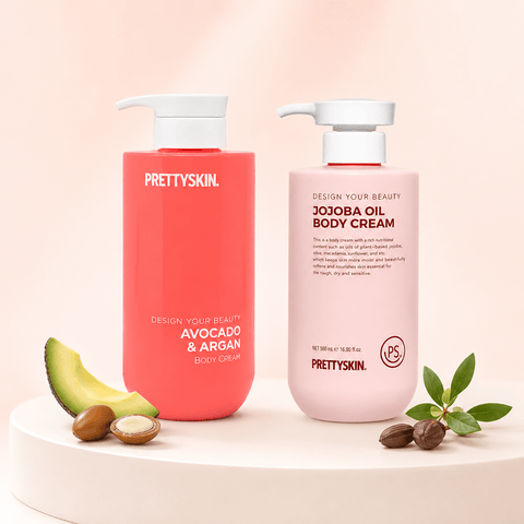 PRETTYSKIN | Design Your Beauty | Body Cream Collection (16.9 fl.oz) - Lunara Cosmetics