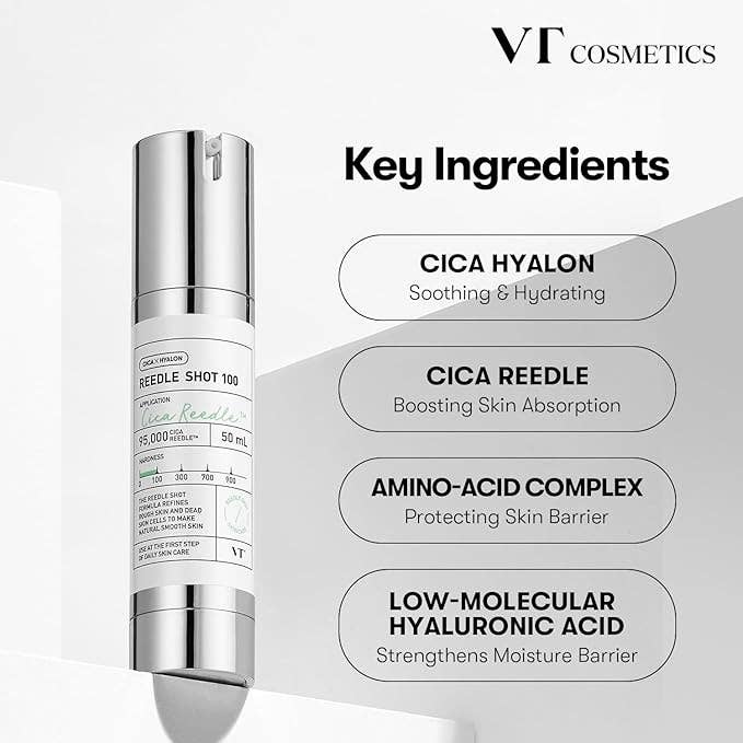 VT COSMETICS CICA Reedle Shot 100 Essence (1.69 fl.oz)