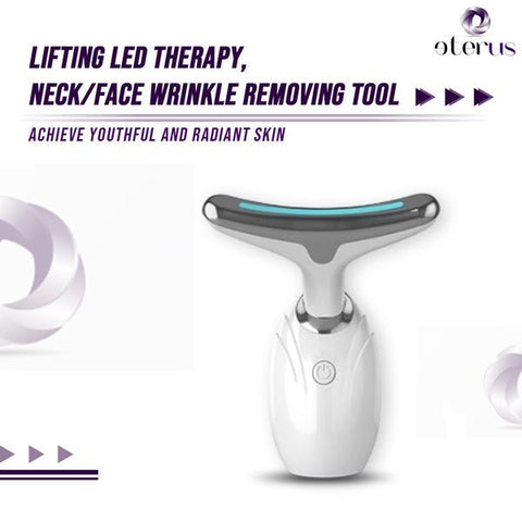 ETERUS Set of 3- Lift, Sculpt & Glow Toolkit - LED Therapy, Electric Gua Sha & Microcurrent Toning Device for Radiant Skin - Lunara Cosmetics