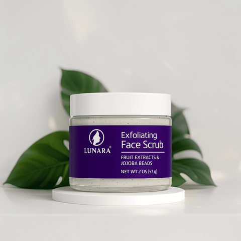 Lunara Exfoliating Face Scrub (2 fl.oz) - Lunara Shopping