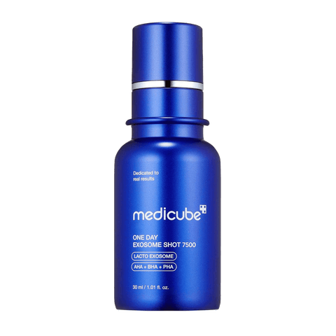 MEDICUBE One Day Exosome Shot 7,500 PPM Lacto Exosome (1.01 fl.oz) - Lunara Shopping
