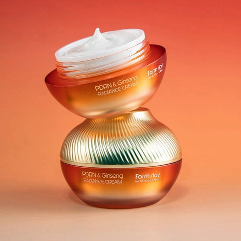 FARMSTAY PDRN & Ginseng Radiance Face Cream (1.85 fl.oz) - Lunara Cosmetics