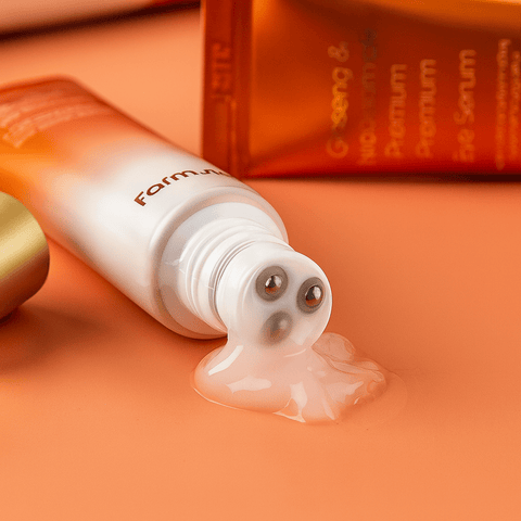 FARMSTAY Ginseng & Niacinamide Premium Rolling Eye Serum (0.84 fl.oz) - Lunara Shopping