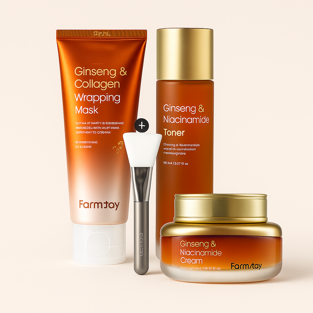 FARMSTAY Ginseng Face Care Bundle
