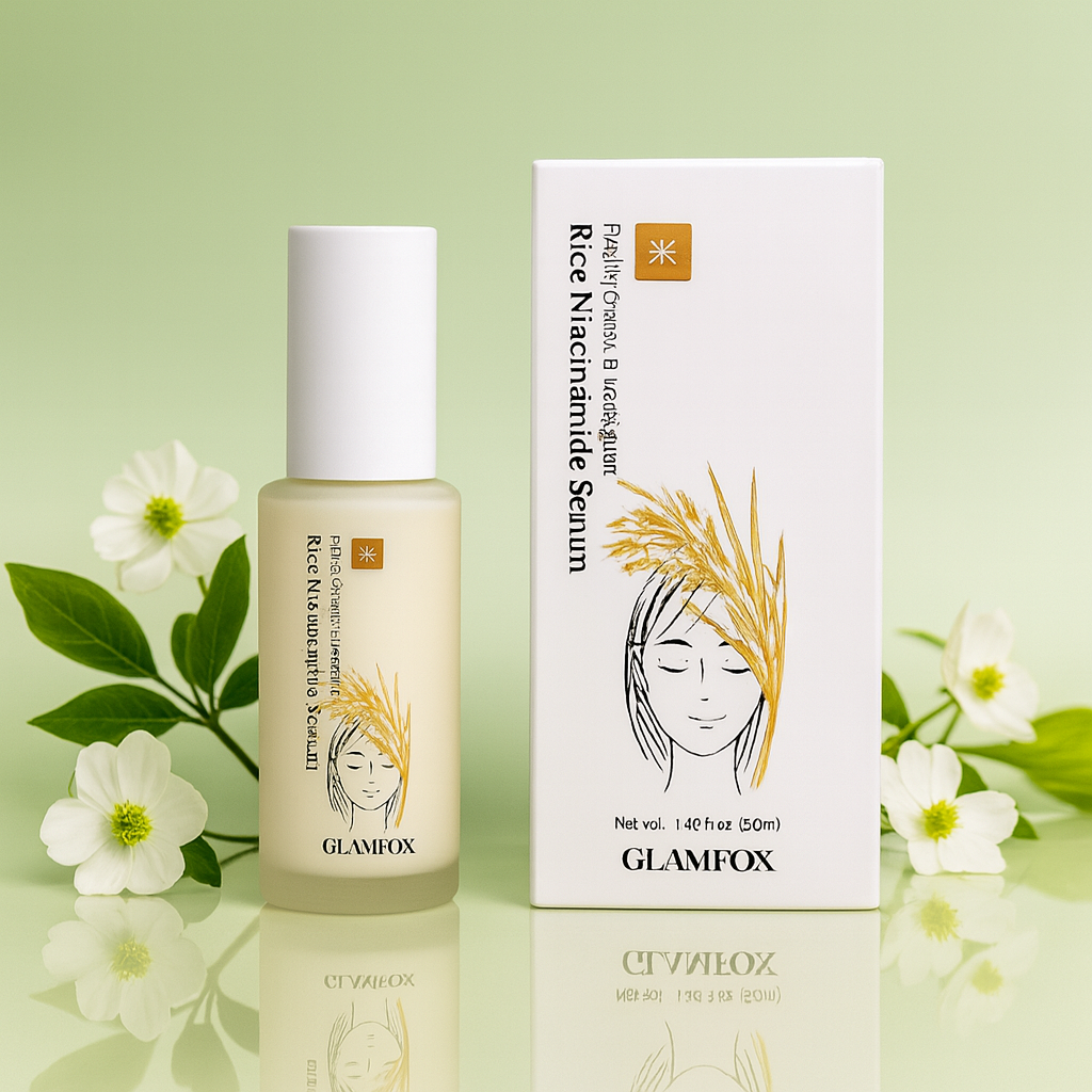 GLAMFOX Rice Niacinamide Serum (1.69 fl.oz)