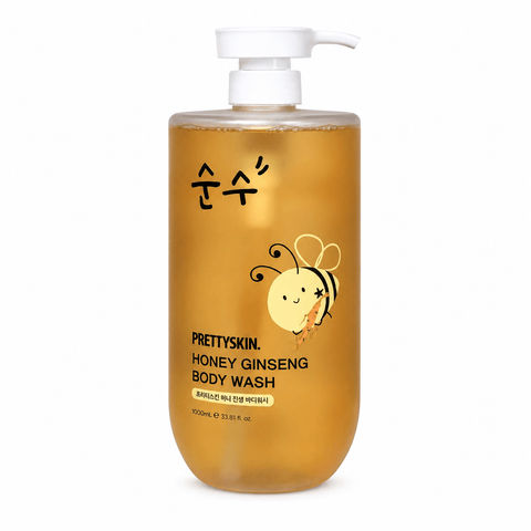 PRETTYSKIN Body Wash Collection (33.81 fl.oz) - Lunara Cosmetics
