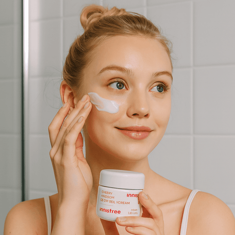 INNISFREE Cherry Blossom Glow Jelly Cream (1.69 fl.oz) - Lunara Shopping