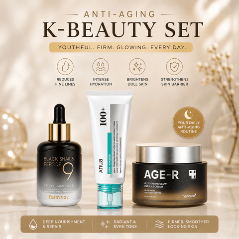 Anti - Aging K - Beauty Set - Lunara Cosmetics