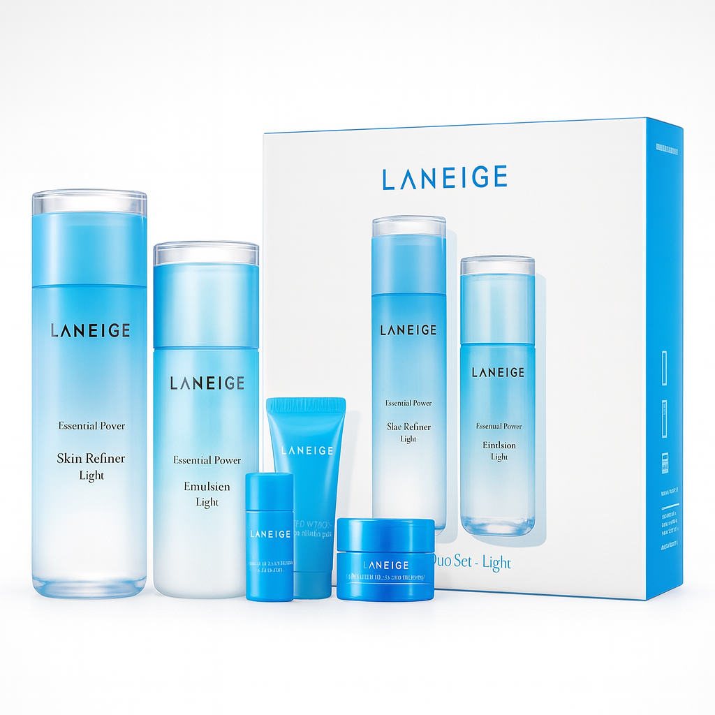 LANEIGE Basic Duo Set Light 5-piece Skincare Giftset