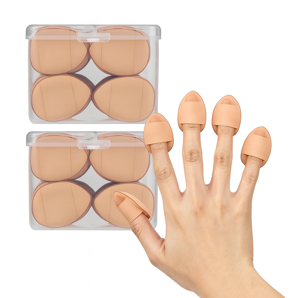 LINDO Finger Puff for Foundation & Powders (32 pcs)