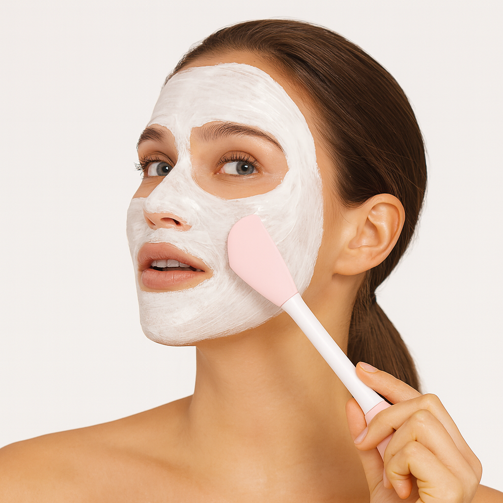 KAEVINY Dual-Ended Silicone Face Mask Spatula & Spreader
