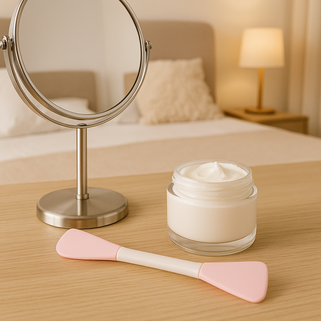 KAEVINY Dual-Ended Silicone Face Mask Spatula & Spreader