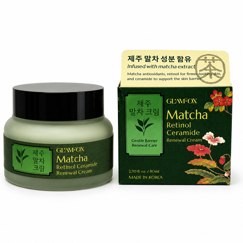GLAMFOX Matcha Retinol Ceramide Renewal Cream (2.70 fl.oz)