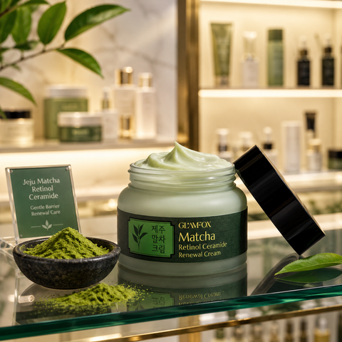 GLAMFOX Matcha Retinol Ceramide Renewal Cream (2.70 fl.oz)