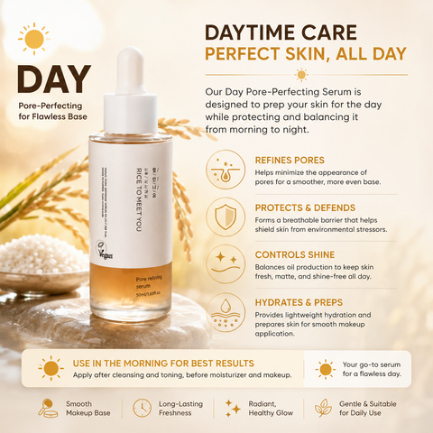 MIDHA Rice Day & Night Glow Serum Duo (1.69 fl.oz each)