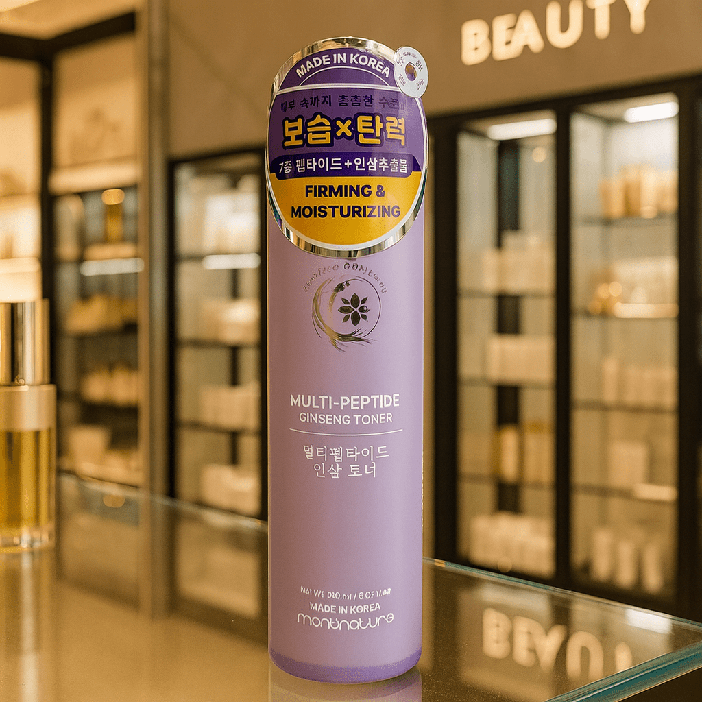 Multi-Peptide Toner など4点セット MONTNATURE Multi-Peptide Ginseng Toner (6.76oz) – Lunara Cosmetics