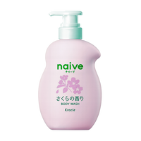 Kracie Naïve Body Soap, Sakura (22oz)